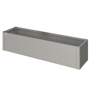 Belvedere mini-plantebed, størrelse 200, metallisk kvartsgrå