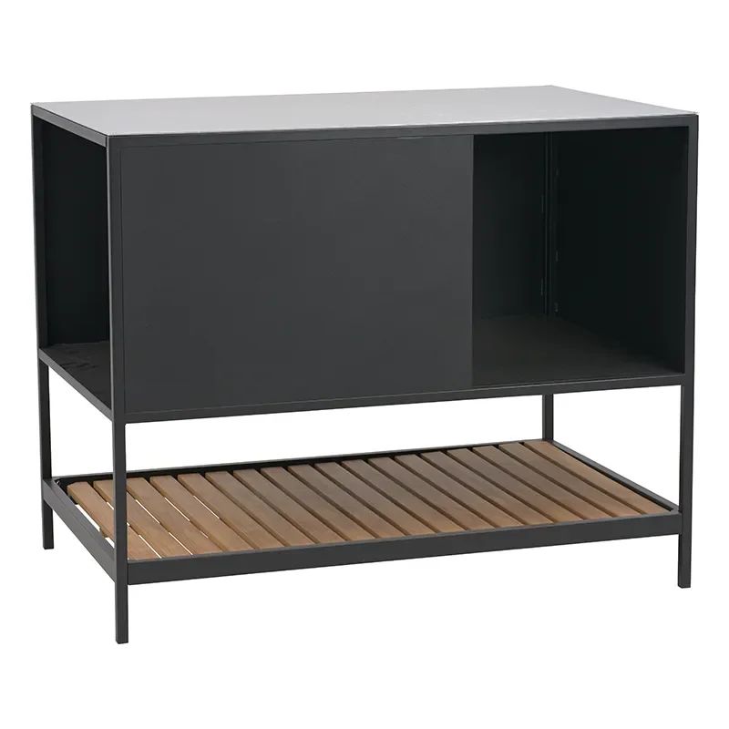 Prep udekøkken sort 