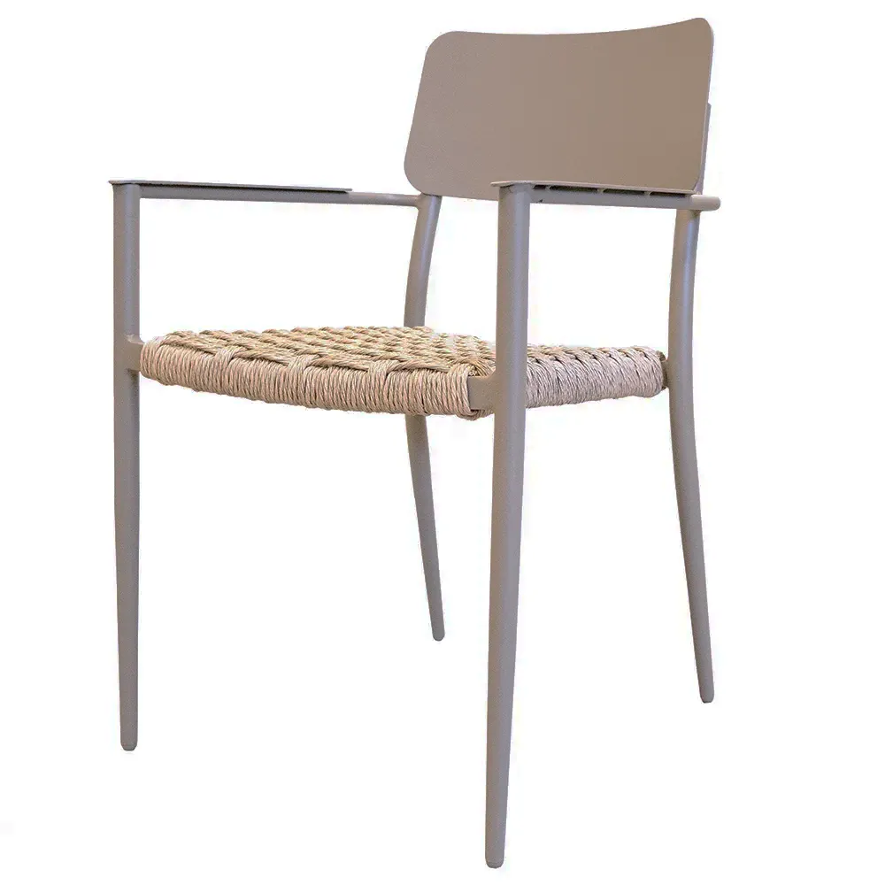 Borgeby lænestol Taupe