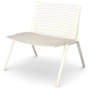 Zebra lænestol Creamy White