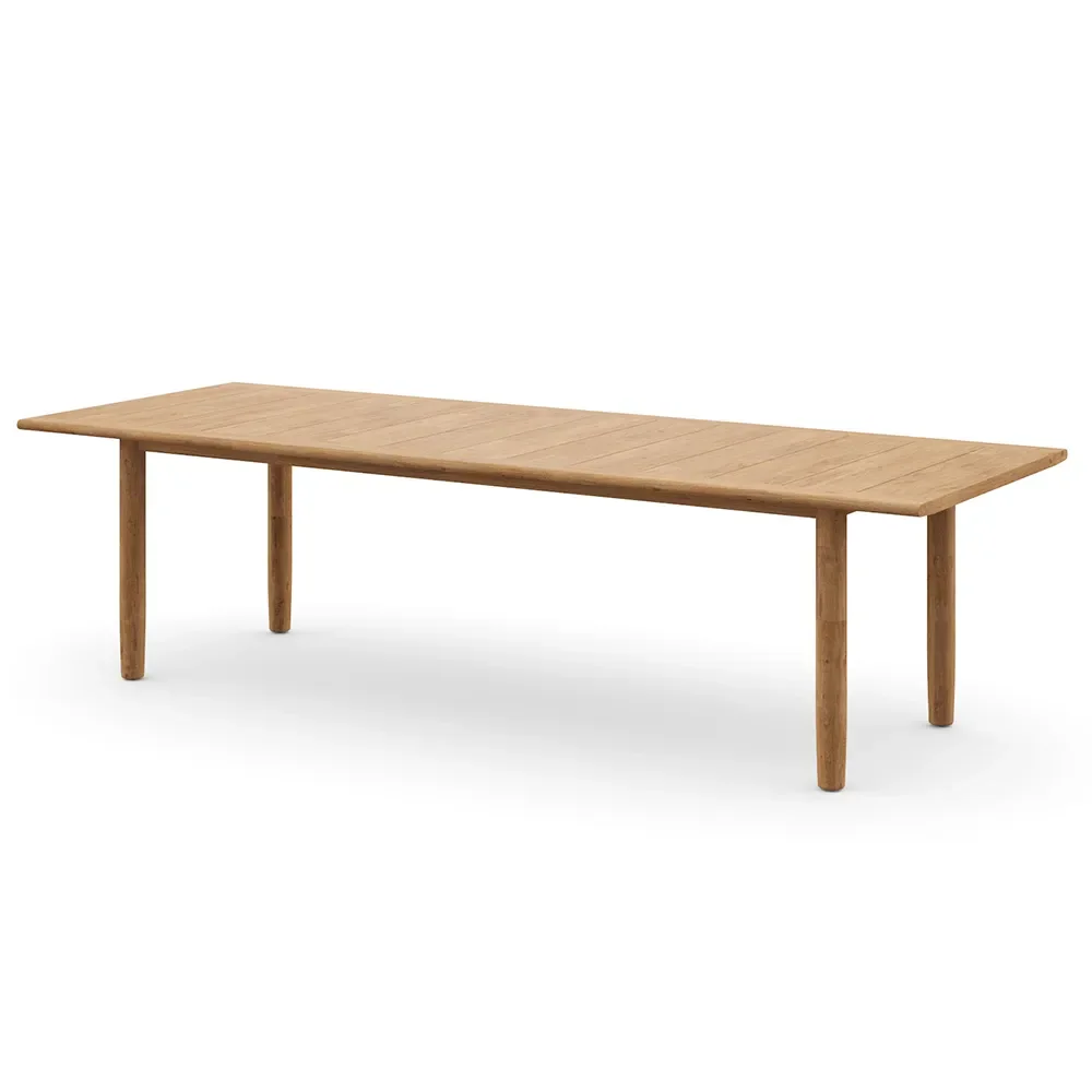 Dedon, TIBBO spisebord 103 x 278 cm BQW teak 0205