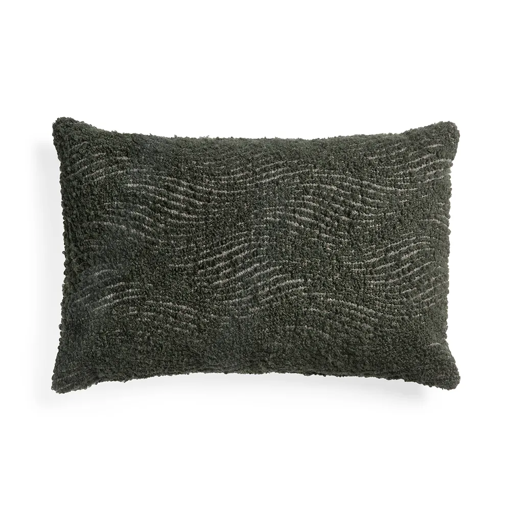 Ethnicraft, Pudebetræk Wave 60x40 cm Forest