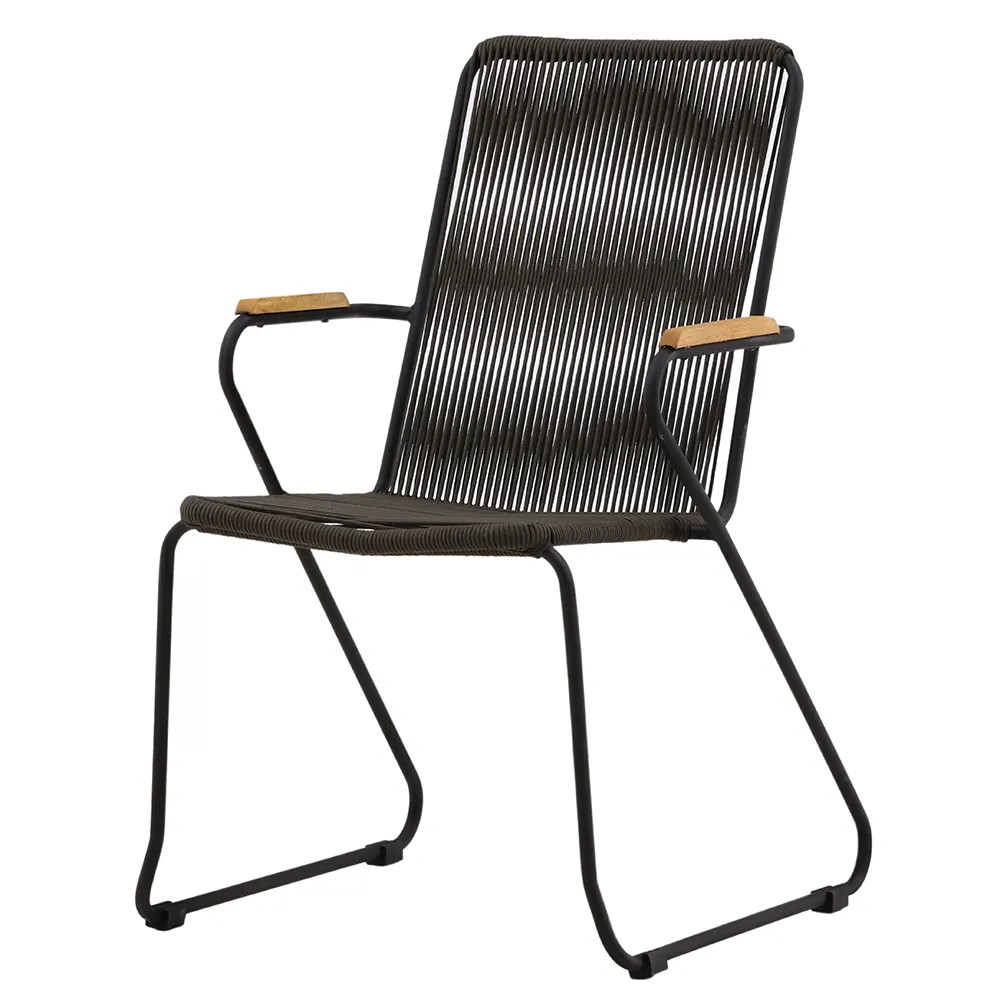 Venture Design Bois spisebordsstol mørkegrå 2-pak