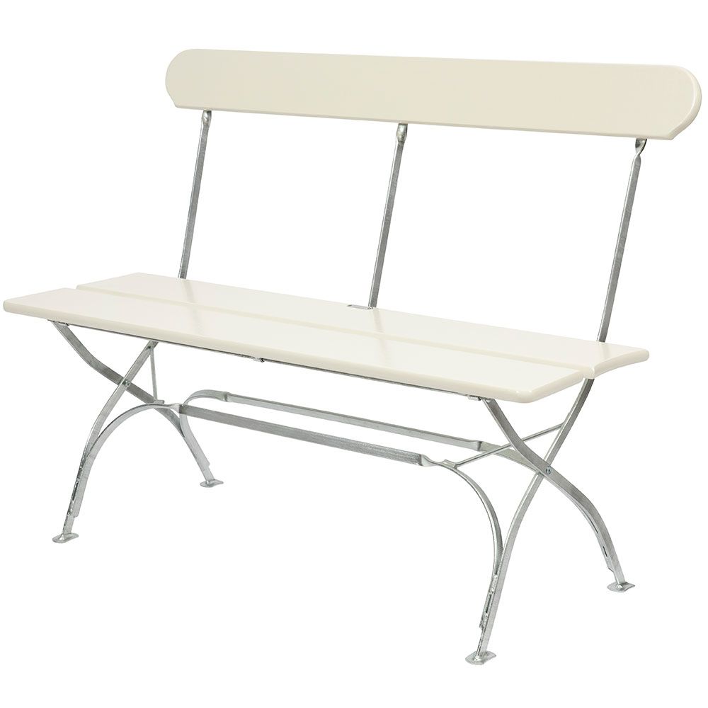 Bryggerisofa Hvid Eg Grythyttan Stålmöbler