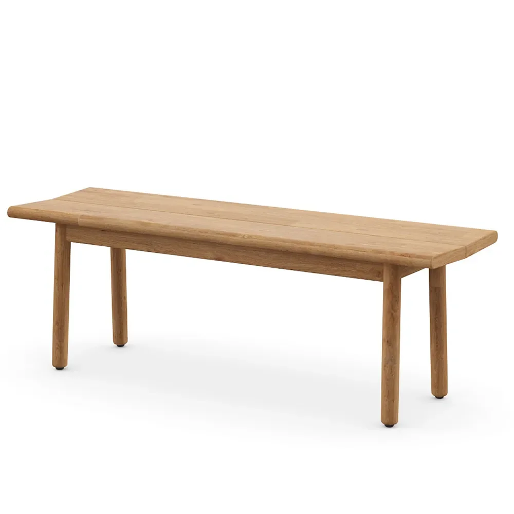 TIBBO bænk BP6 teak 0205