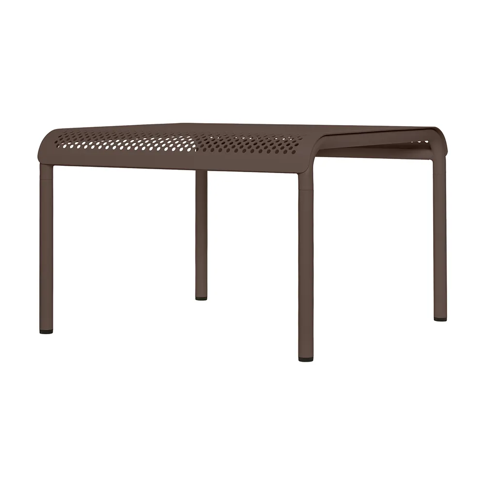 Ferm Living, Dapple Sofabord 57x57 cm Dark Chocolate