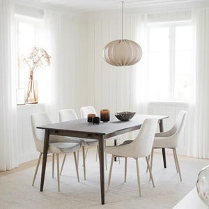 Tyler spisebord 180x90 cm brun eg