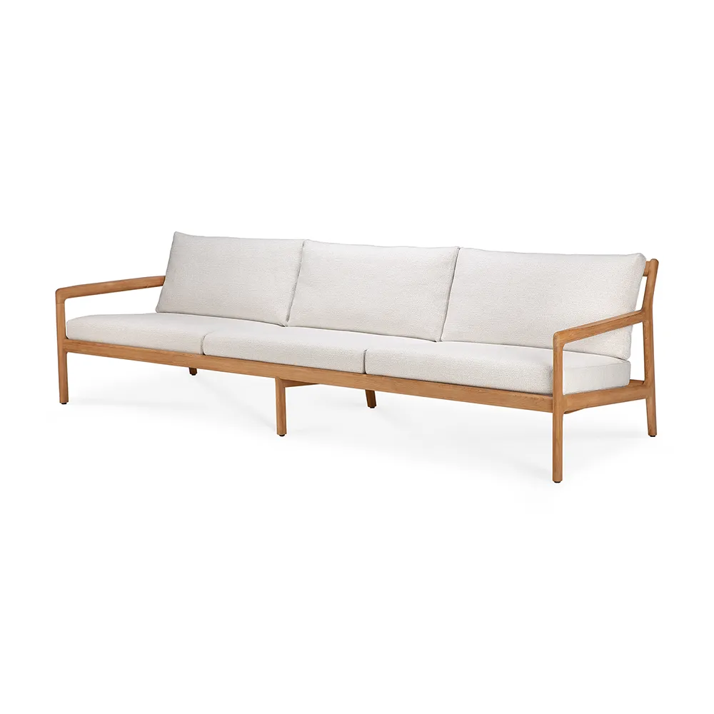 Ethnicraft Jack 3-sæders sofa Teak/Off White