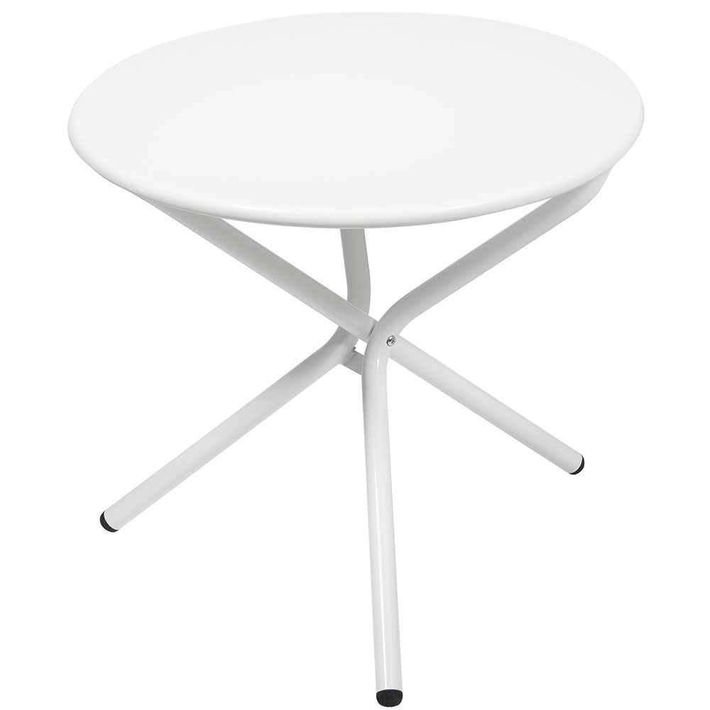 Fiam, Tris sidebord 55 cm i hvid