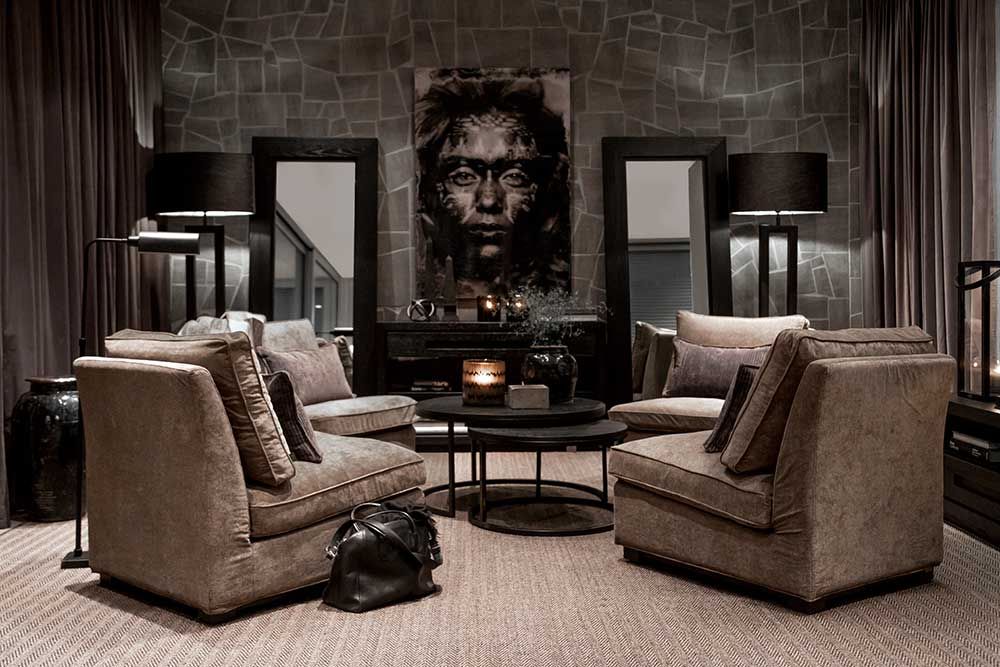 Mason Sofabord 2 Dele Sort Artwood