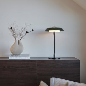 Horisont bordlampe H475 mat sort/blank skovgrøn