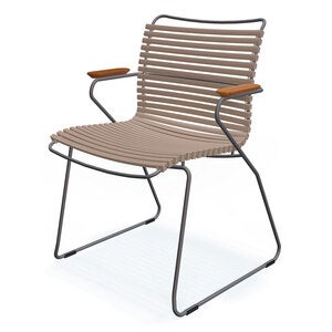 Click lænestol sand/bambus