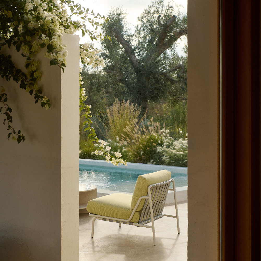 Lounge Stol Settle Laze 1/Grey