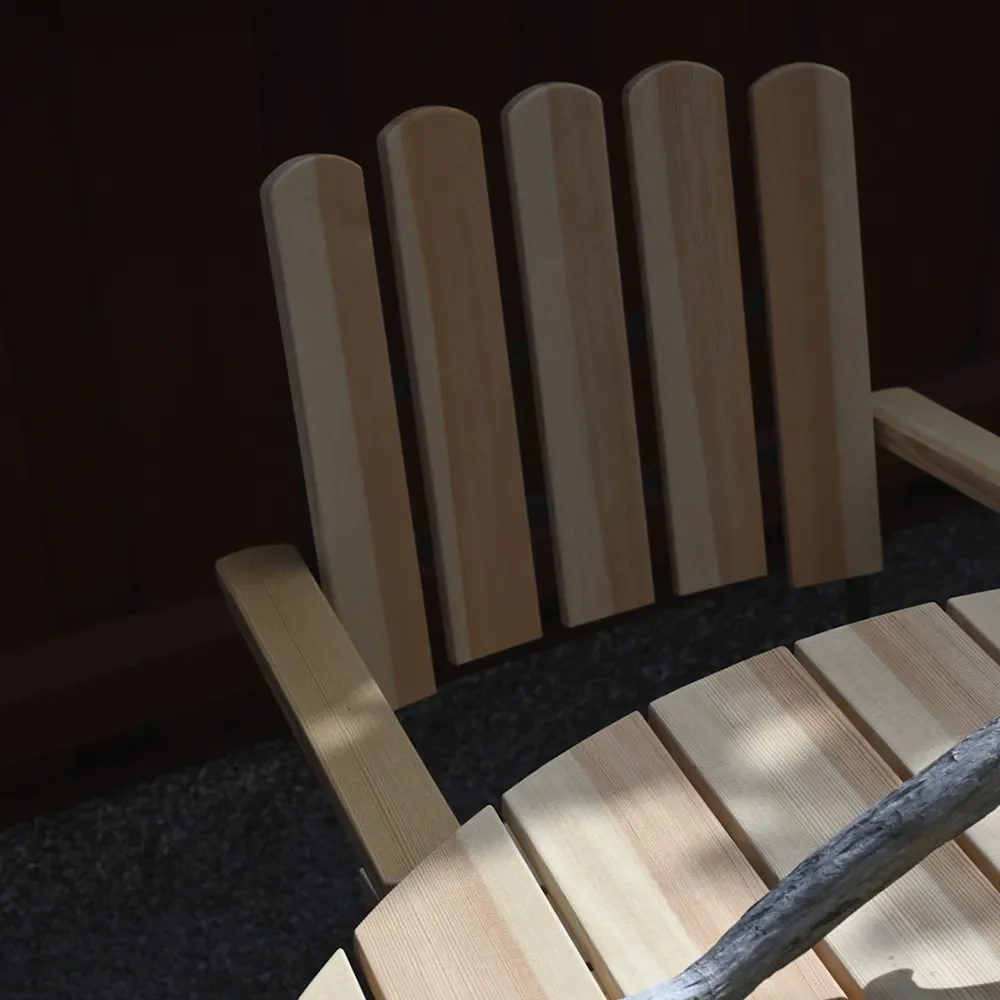 9A Bord 120 cm olieret fyrretræ/grønt stativ