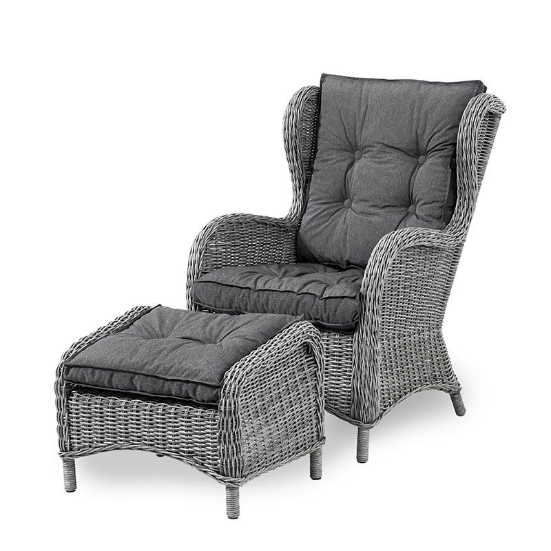 Sandra &amp; Oscar Sofa Puder Beton Grå 