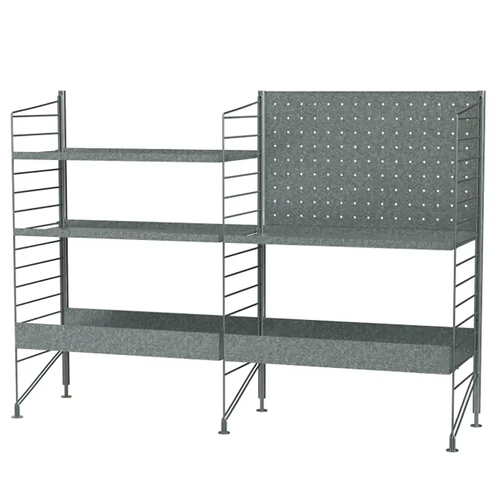 Fritstående panel Galvaniseret