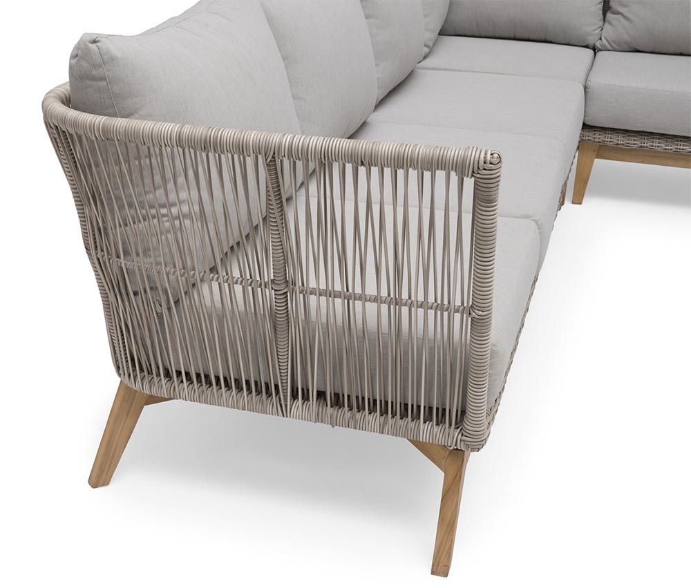 Himmelsnäs Hjørnesofa Teak/Beige