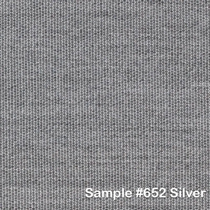 Sunwing Casa Frithængende Parasol 300 cm Kat.5 Anodiseret Alu/652 Silver Glatz