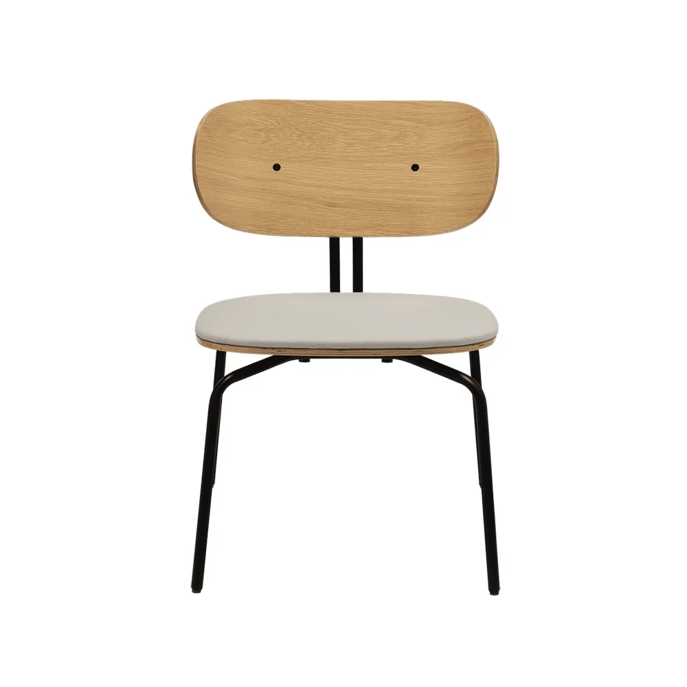 Umage, Curious Lounge Chair Eg/Sort White Sands