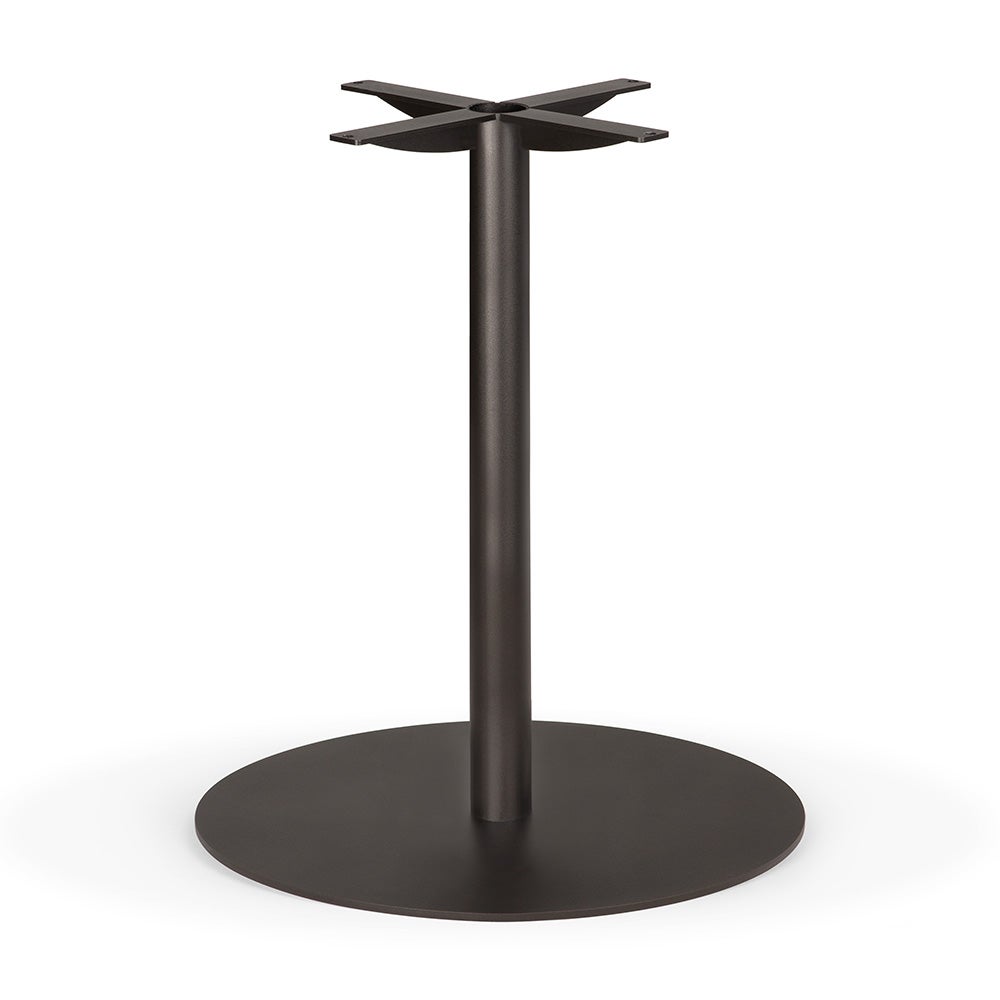 Ethnicraft, Blend spisebordsstativ mørk bronze 60x60x74 cm