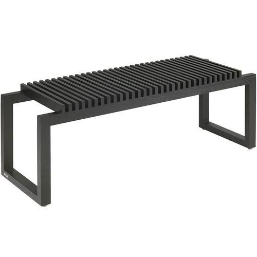 Cutter bænk 120 cm sort eg