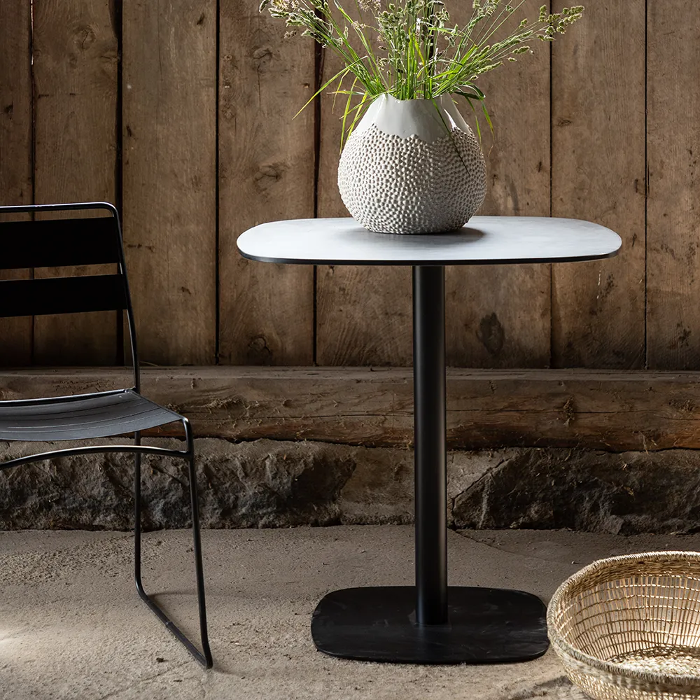 Milano Cafébord Ø70 cm sort 
