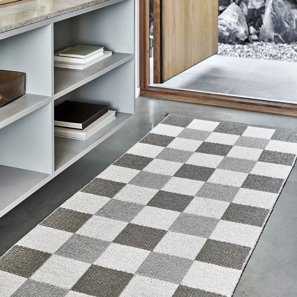 Pix tæppe 70x300 cm Army/Vanilla/Sage 