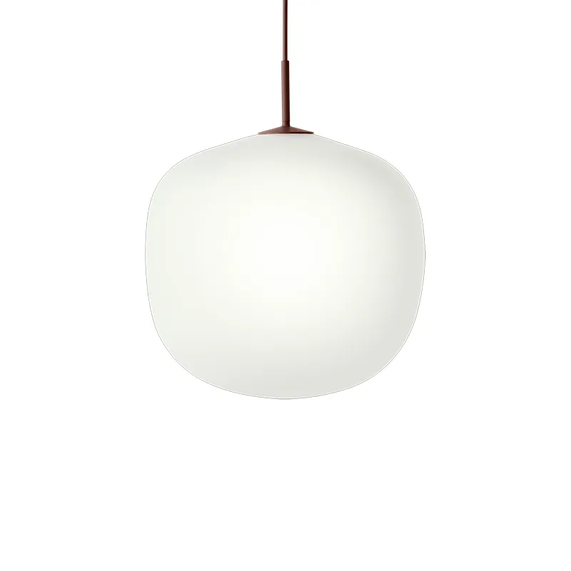Muuto, Rime Pendellampe 45 cm - Deep Red