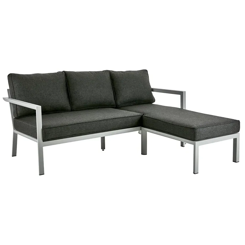 Brafab, Delia Chaiselongsofa Light Grey/Anthracite