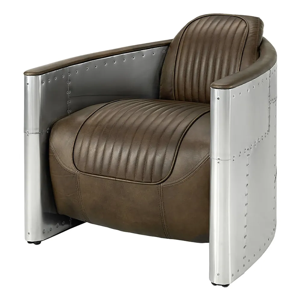 Tomcat Aviator Lænestol Leather Whiskey Spitfire