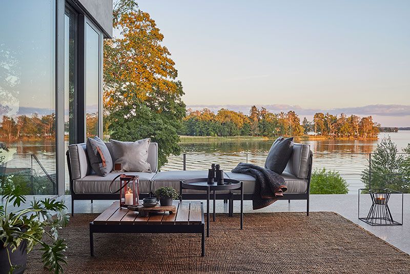 Lidö Sofabord 80x80 cm Skargaarden