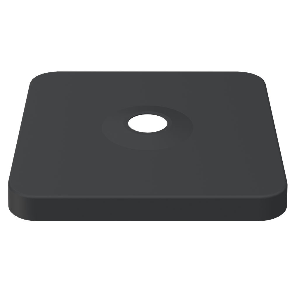 Dæksel Alu-eloxeret Look til Parasolfod M4 180 kg 