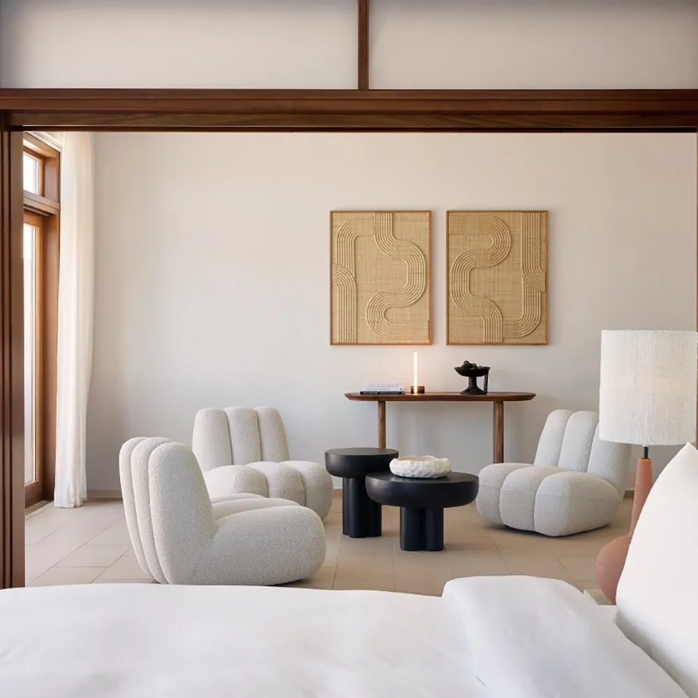 Toe Lænestol - Off White