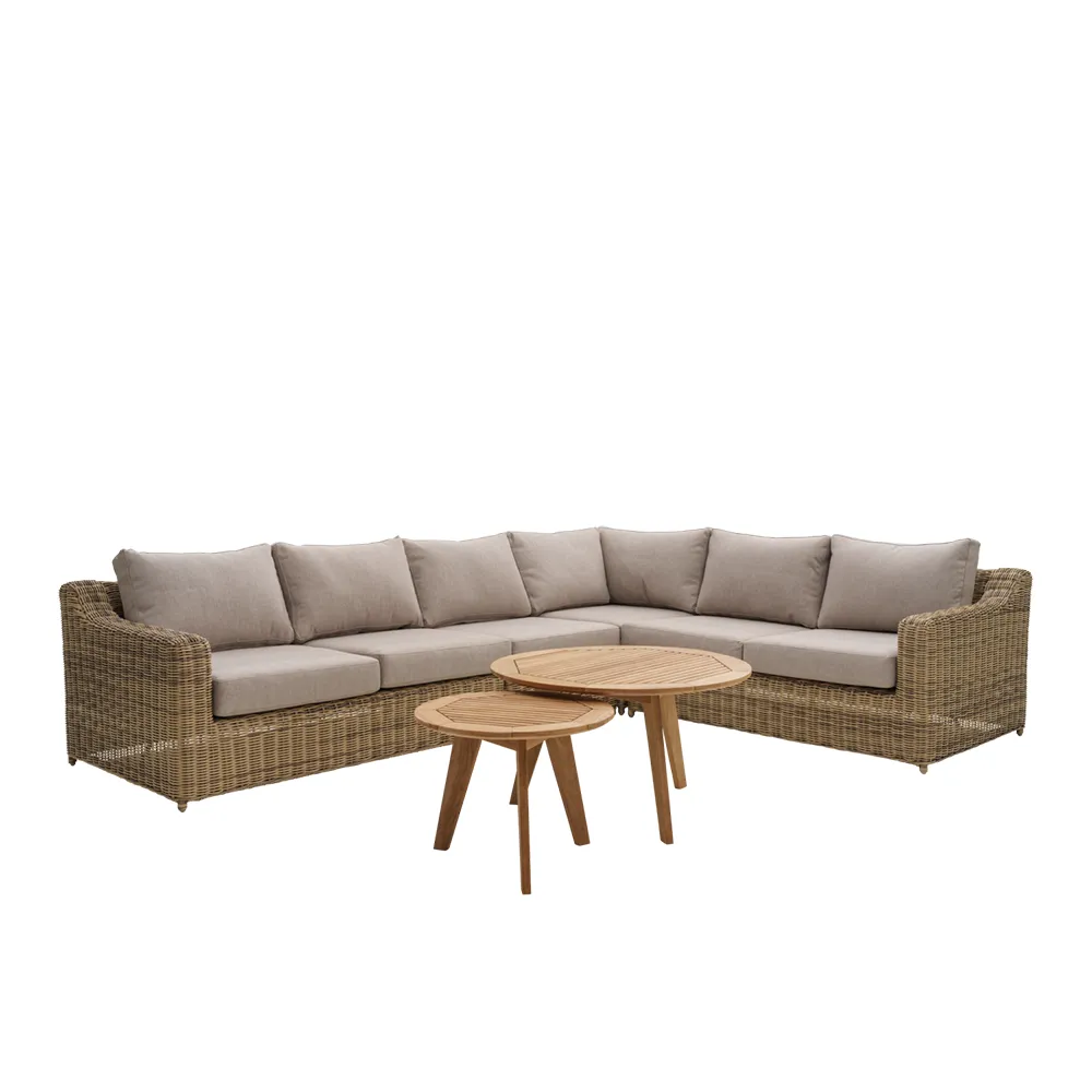 Glendon endestykker, 2-pak  Rustic / 220 Beige