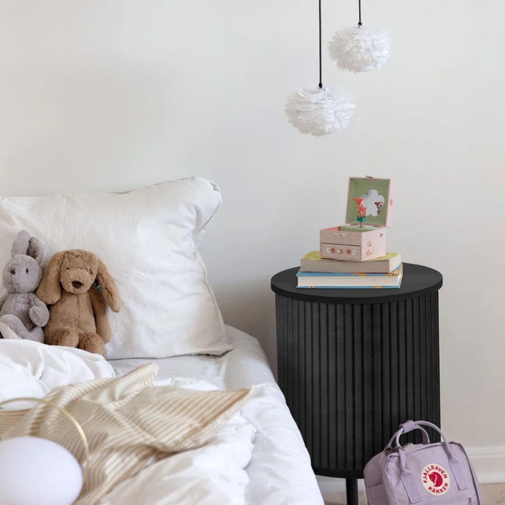 Audacious Sidebord Sort Eg/Charcoal