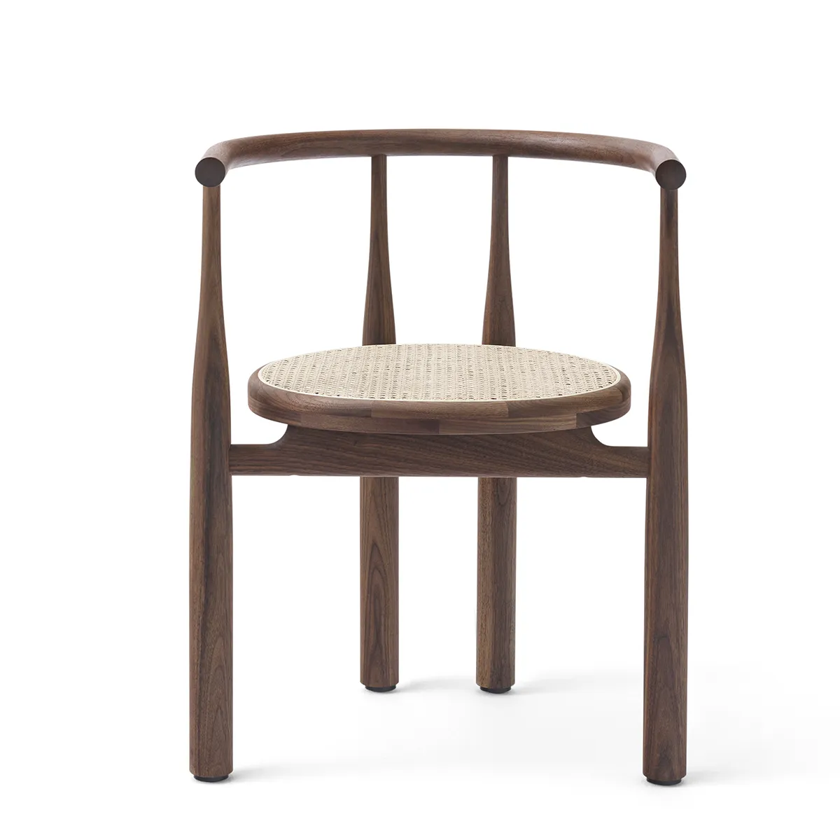 New Works, Spisebordsstol Bukowski Rattan Valnød med armlæn