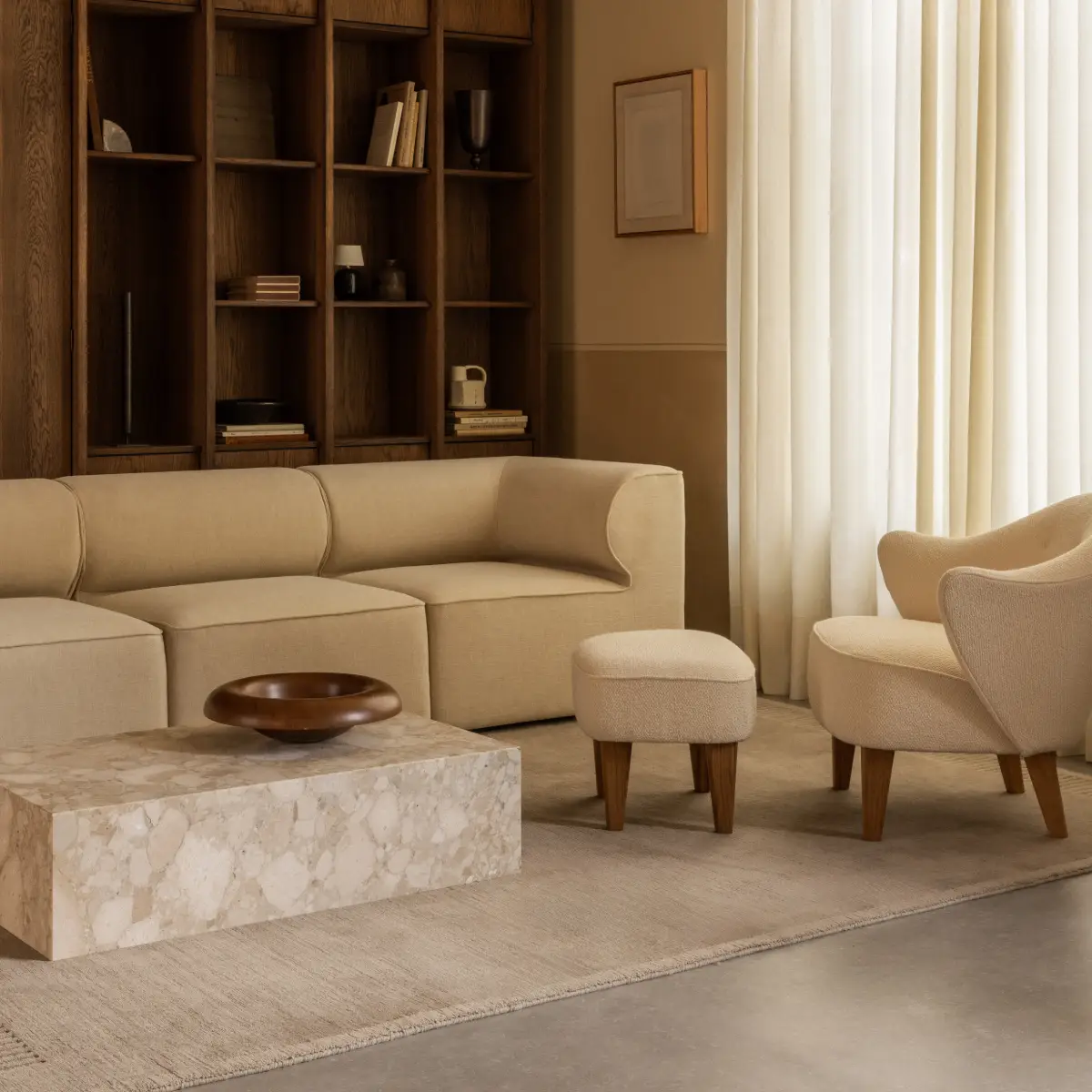 Duomo Matta 200 x 300 cm – Limestone, Beige