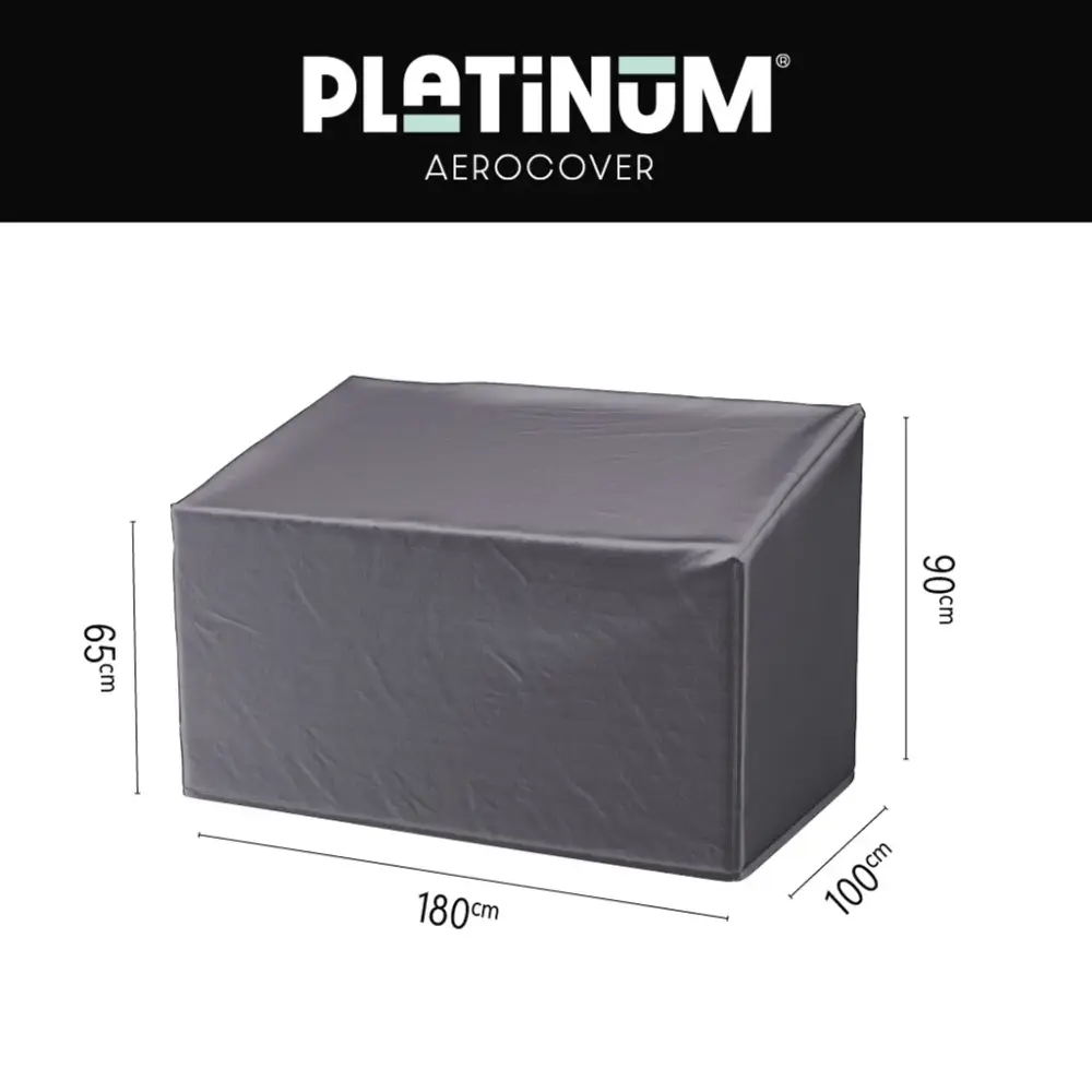 Betræk til loungebænk HB 180x100xH65/90 Aerocover Antracit