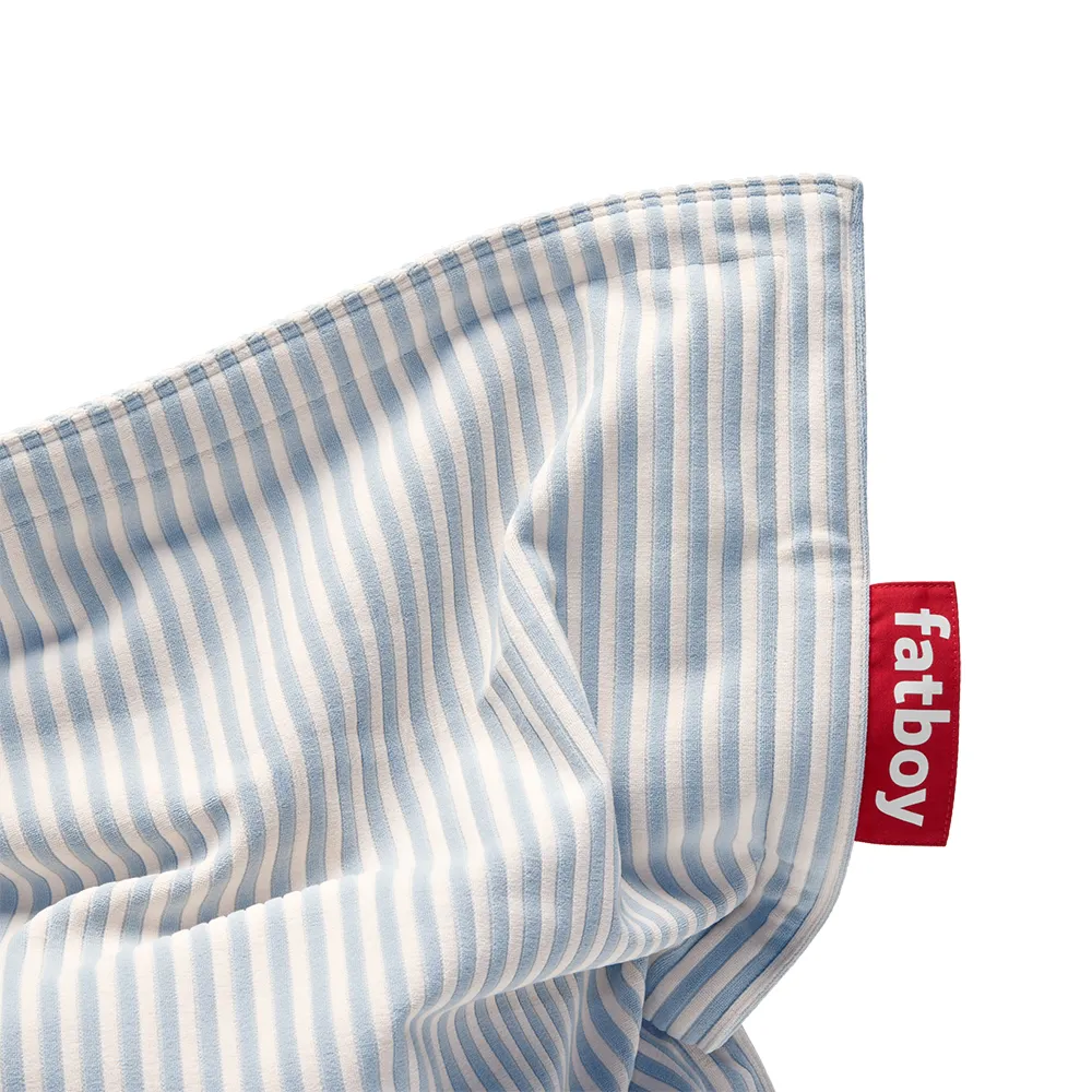 Original Slim Terry Sækkestol Blizzard Blue Creme