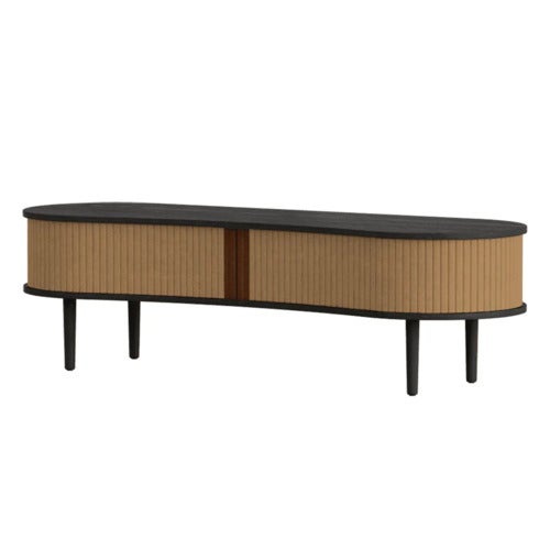 Audacious TV-bord Sort Eg/Sugar Brown