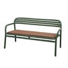 Bliss sofa, stabelbar Dark green, aluminium