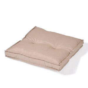 Axel pude til fodskammel 46x46 cm Linned