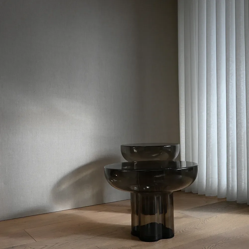 Crown sofabord lavt - Røget skov