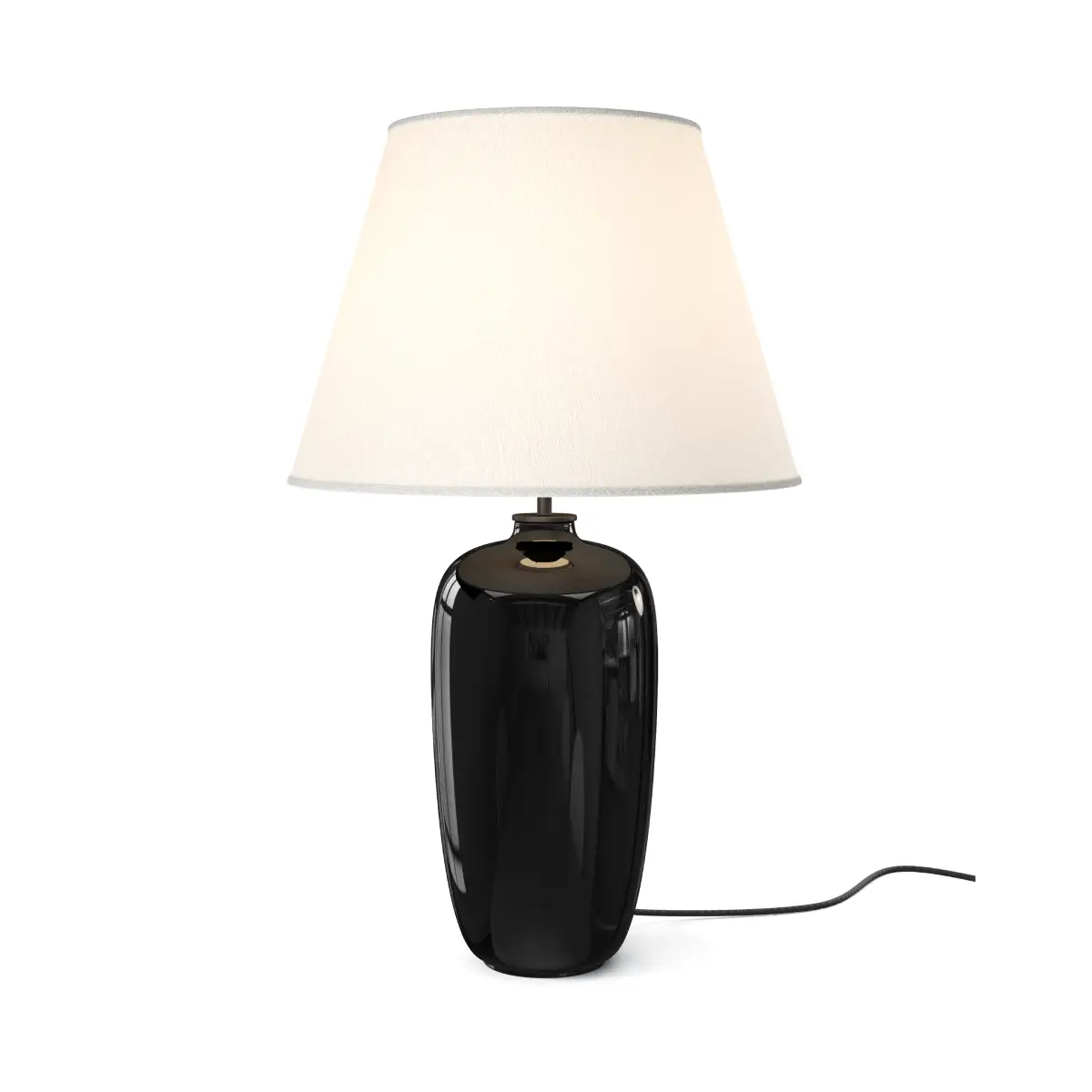Torso Bordlampe Sort - H57 cm