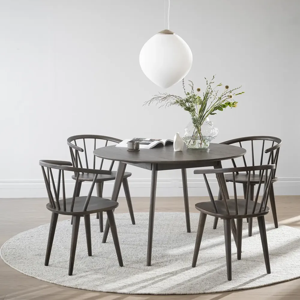 Carmen spisebordsstol brun