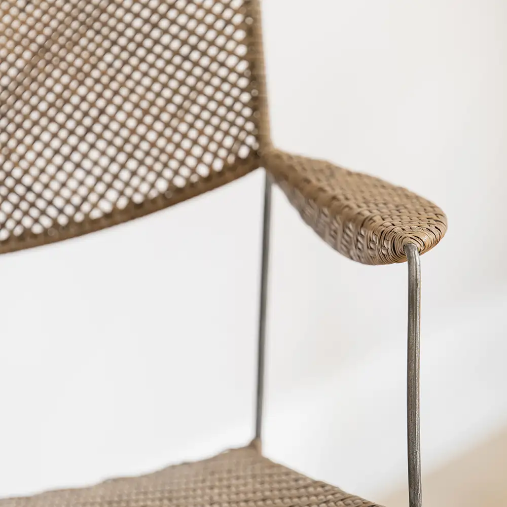 Rap armlænstol Rattan