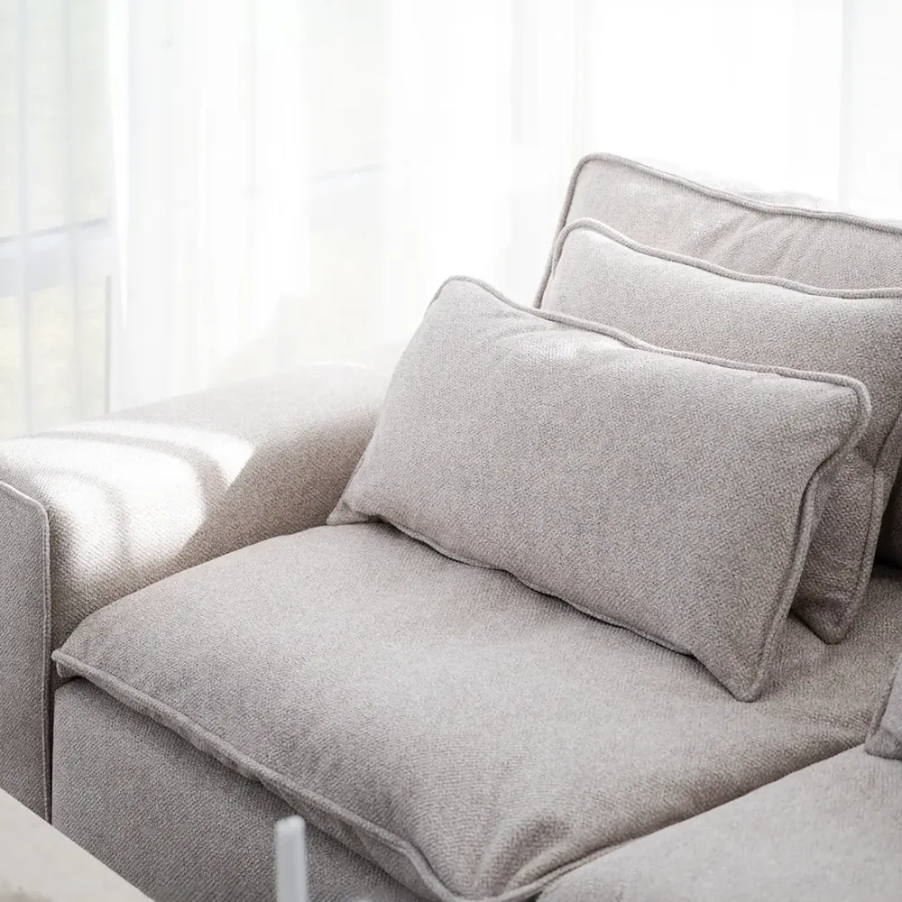 Rawlins sofa 3-personers stof Bobby beige