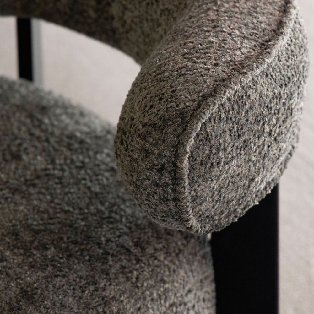 Porto stoflænestol Vega wood