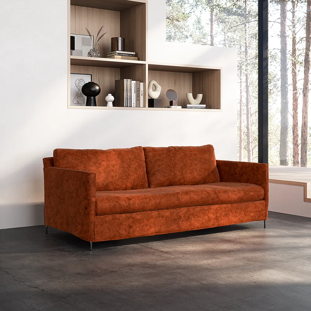 Petito 2-personers sofa hel sædehynde Kat A