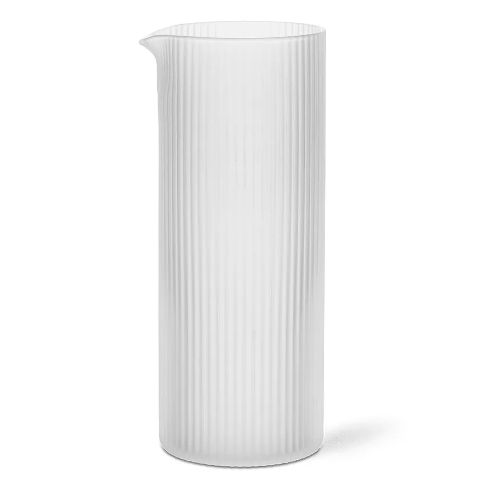 Ferm Living Ripple mælkekande 40 cl Frosted